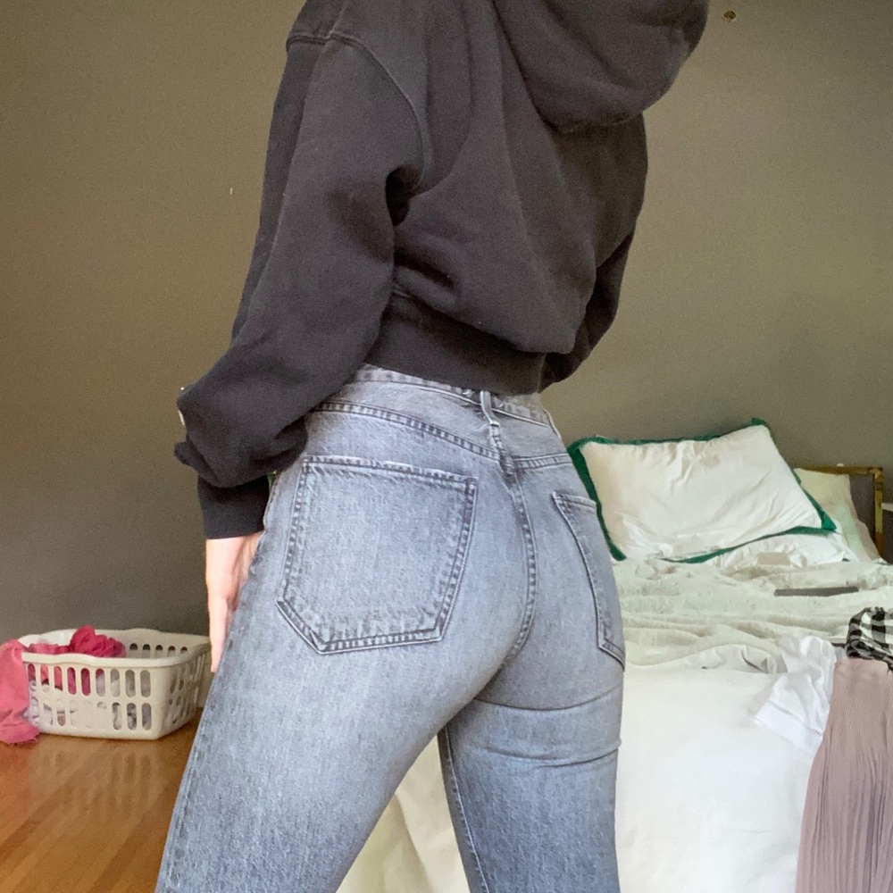 Agolde gray jeans
